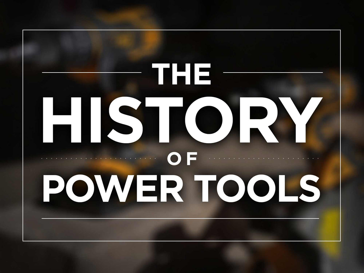 The History of Power Tools – MOTORHEAD & STEELHEAD Tools