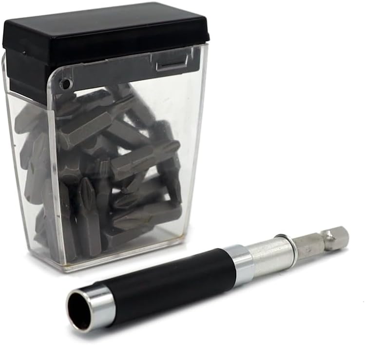 ULTRA STEEL 26-Piece Magnetic Driver Bits Set, CR-V Steel, Manual Powe ...