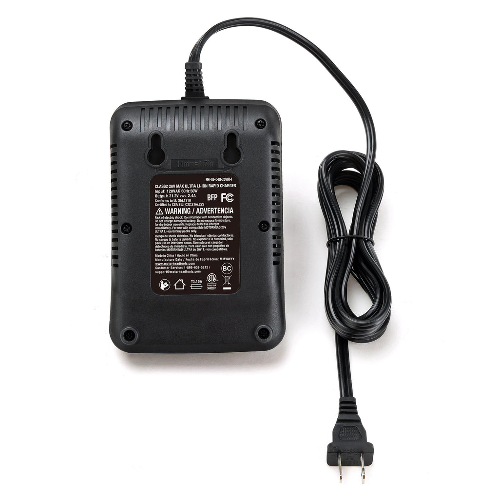 20V Lithium-Ion Rapid Charger