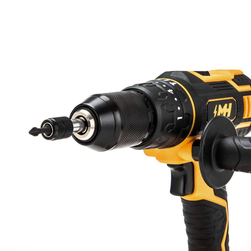 20V ULTRA Li-Ion Cordless Hammer Drill – MOTORHEAD & STEELHEAD Tools