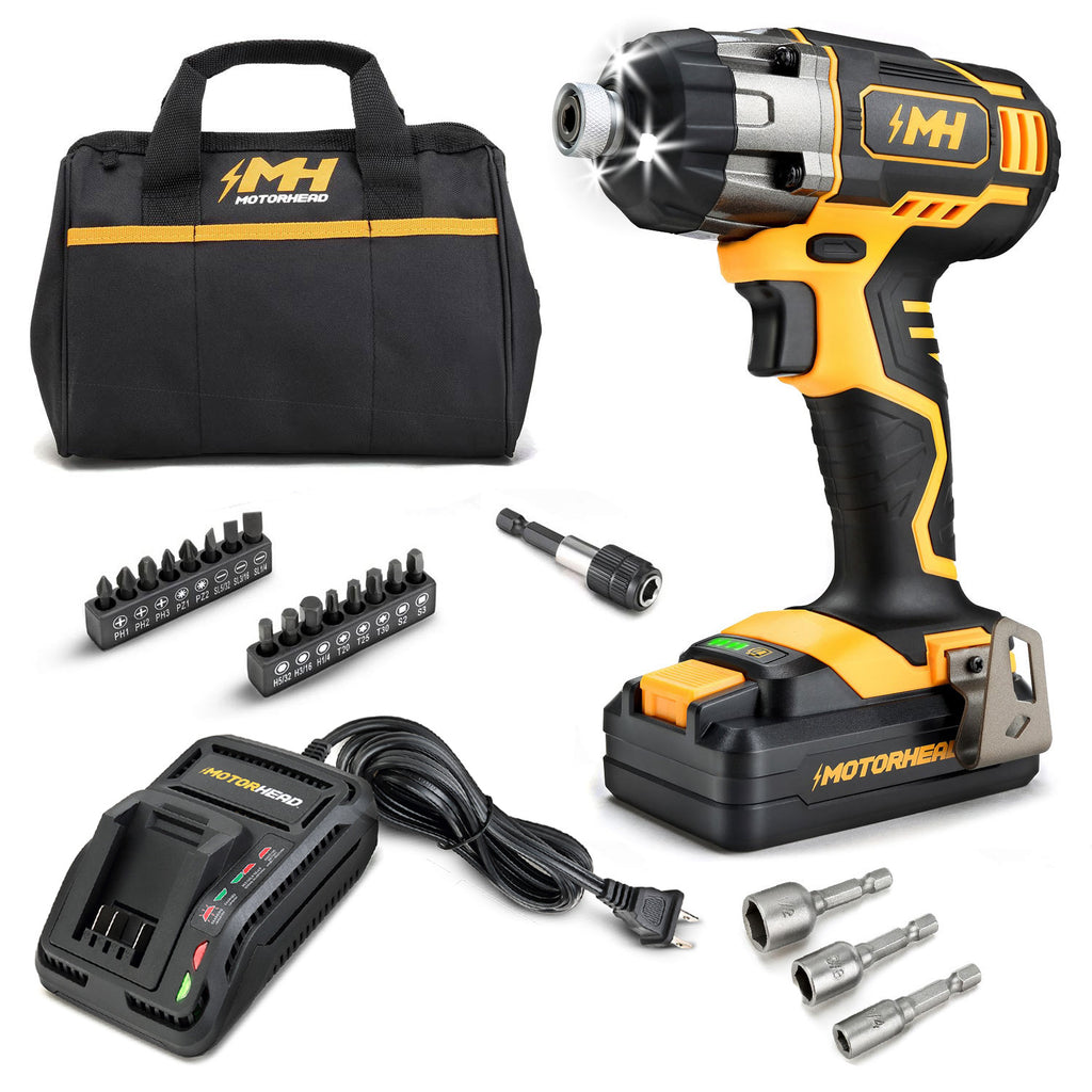 20V ULTRA Li-Ion Cordless Impact Driver – MOTORHEAD STEELHEAD Tools
