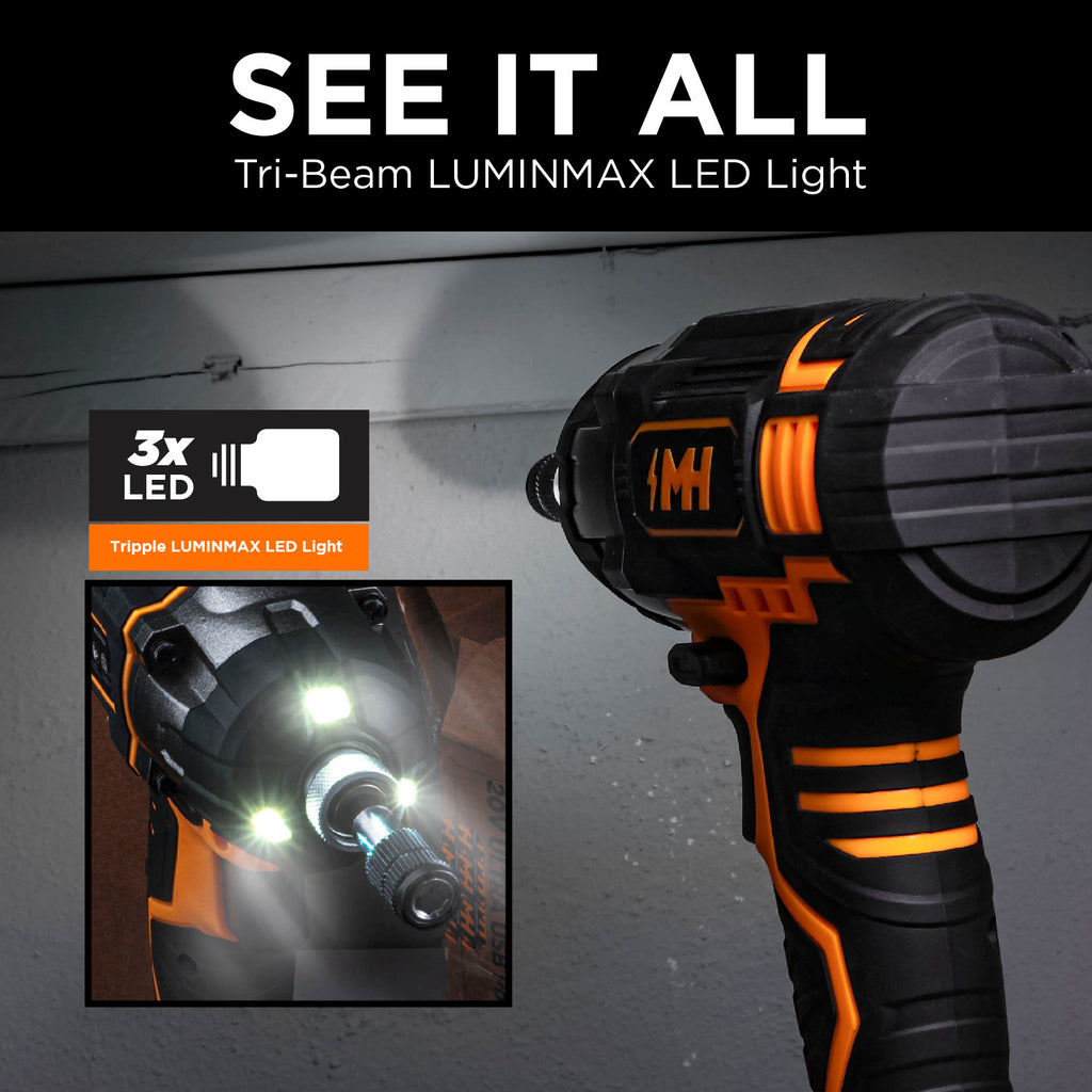 20V ULTRA Li-Ion Cordless Impact Driver – MOTORHEAD