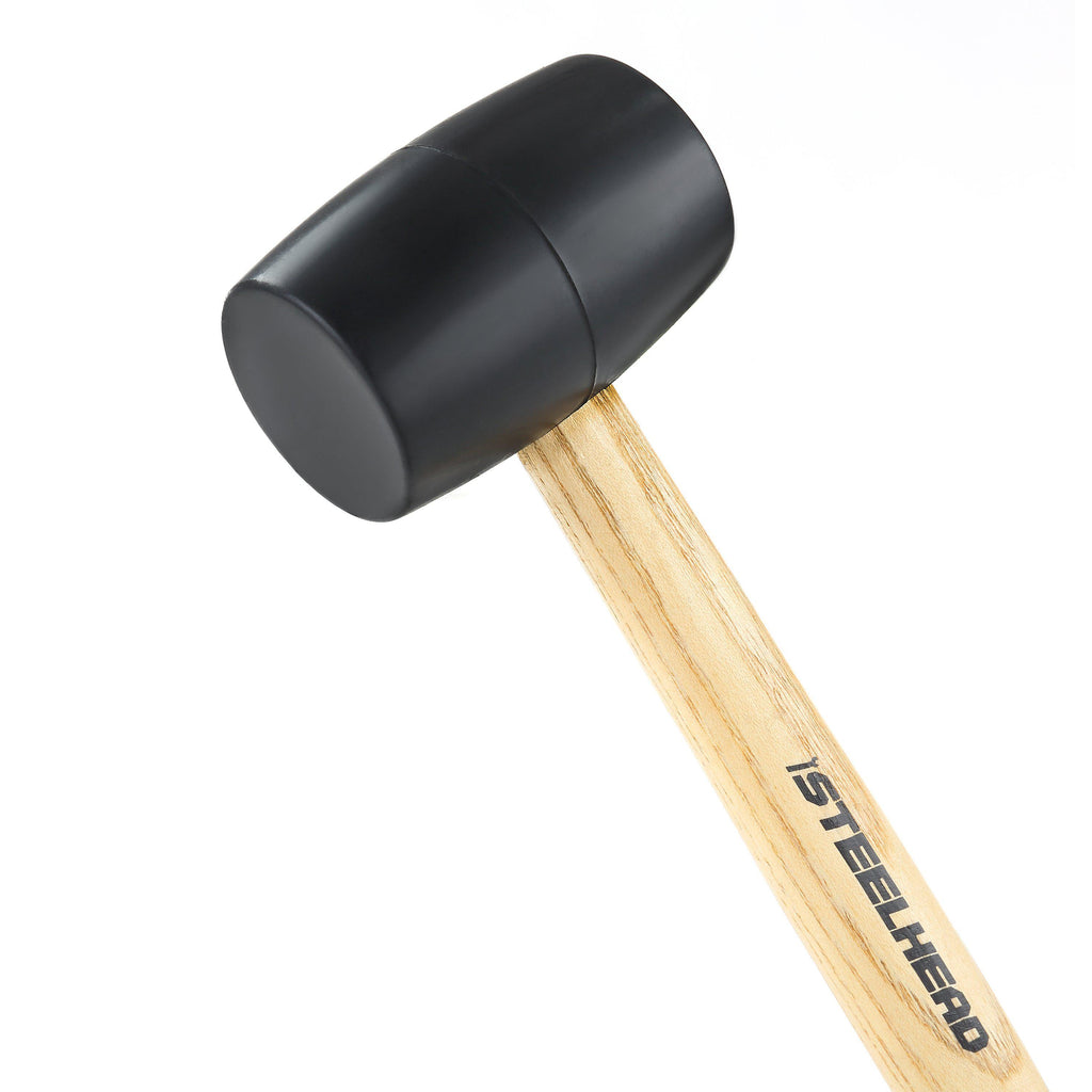 Wood Handle Rubber Mallet Set (3 Piece) – MOTORHEAD & STEELHEAD Tools