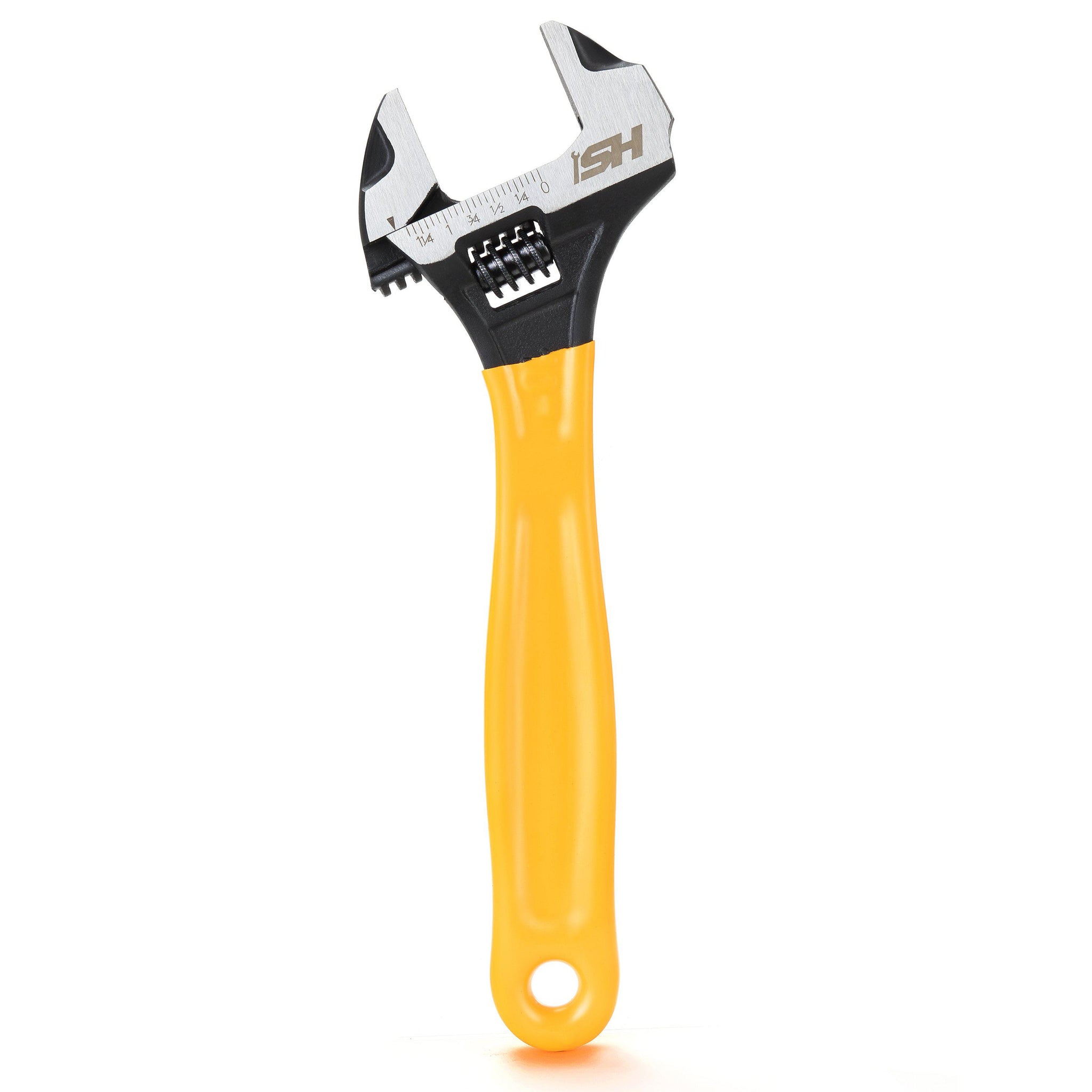 Steelhead 6 Wide-mouth Adjustable Hammerhead Wrench, 1-inch Opening, Forged Heat-treated Steel W Mouth Adjustable Hammerhead Wrench 1 Inch Opening Forged Heat Treated Steel W Corrosion Resistant Black