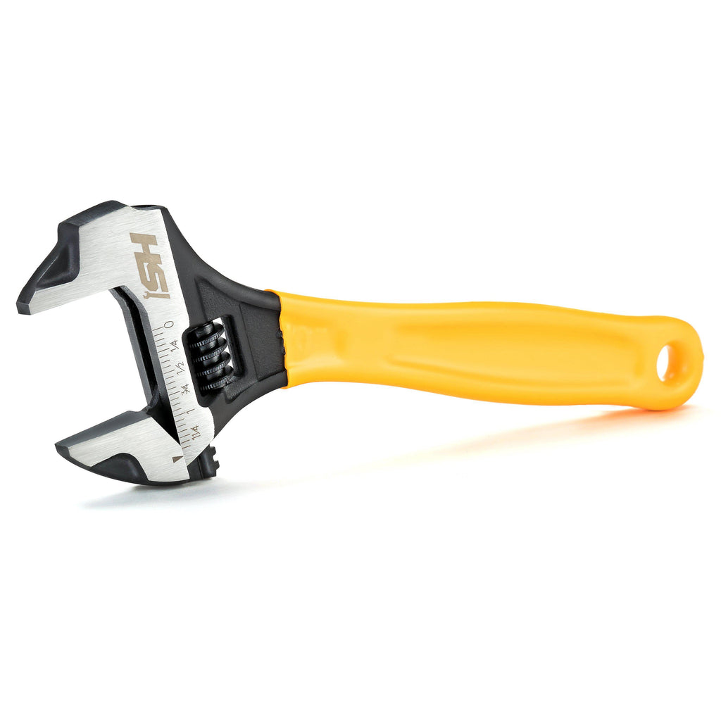 10 in. Wide Mouth Adjustable Hammerhead Wrench-Motorhead & Steelhead Tools